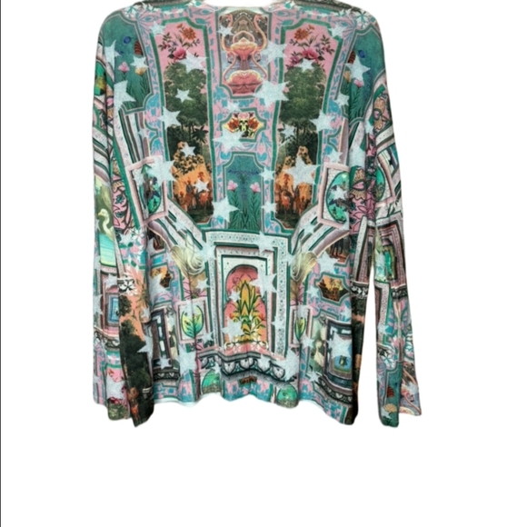 Camilla Printed Belle Sleeve Jumper Nwt Size XL - Picture 10 of 14